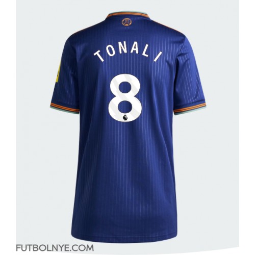Camiseta Newcastle United Sandro Tonali #8 Tercera Equipación para mujer 2025-26 manga corta